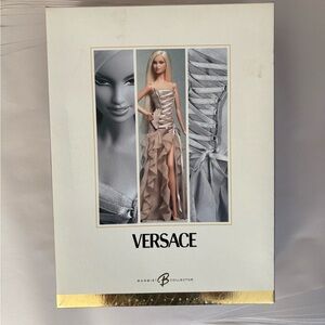Versace Collector Doll in Silver Gown